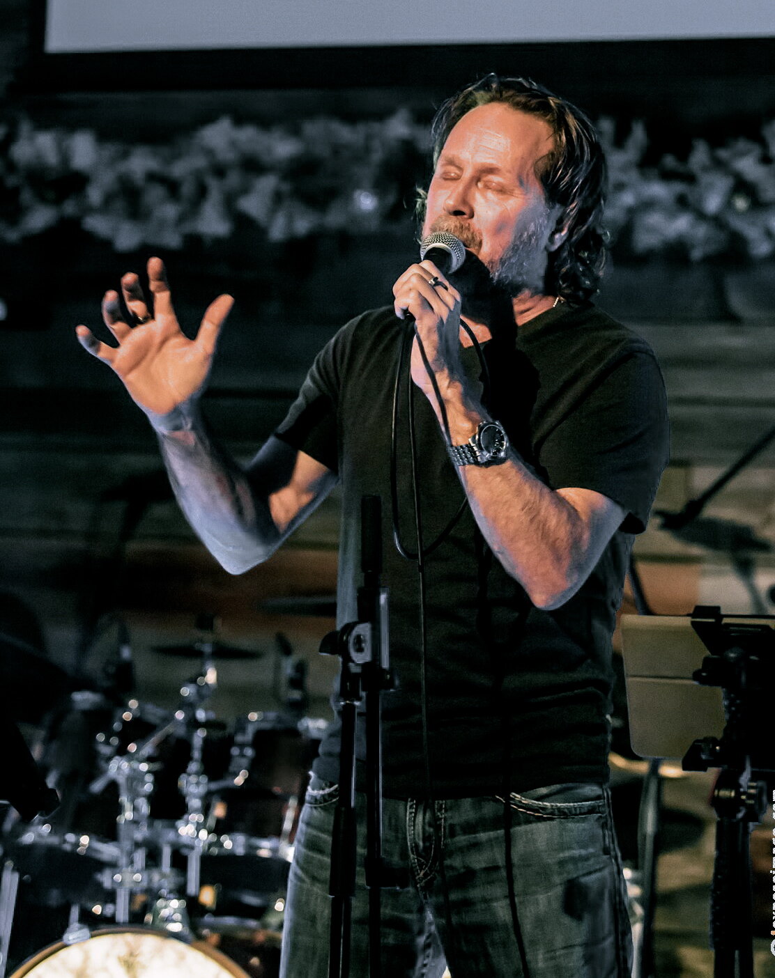 John Jed performing live